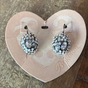 Brighton Crystals Dome Drop Earrings